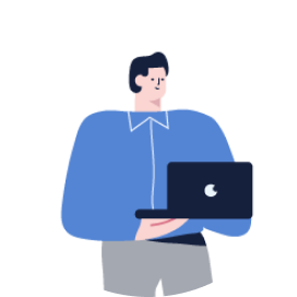 男性参加者のイラスト